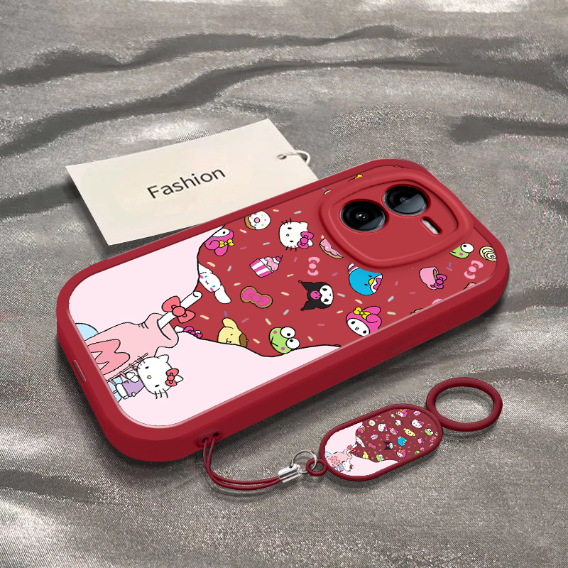 牛奶瓶凯蒂猫适用于iQOOZ8手机壳新款V2314A全包防摔保护套iq00Z8x可爱男女款iqooz8小众卡通ins风专用外壳 - 图1