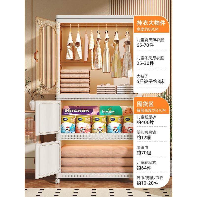 收纳架可移动落地卧室置物架家用客厅塑料储物柜可移动帽子收纳架,淘宝优惠券,粉丝福利购,淘宝优惠卷