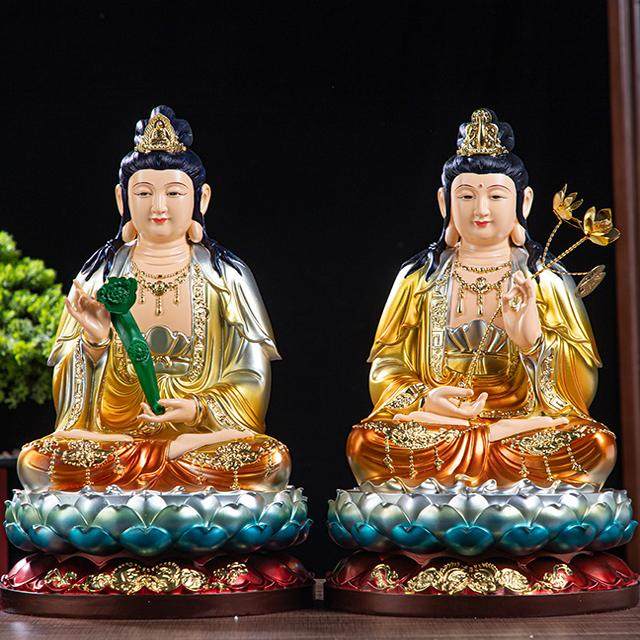 Household Manjushri Puxian Bodhisattva ornaments for worship