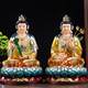 Household Manjushri Puxian Bodhisattva ornaments for worship