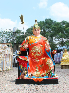 12寸杨戬16寸神像二郎二郎真君