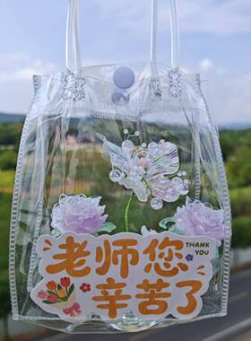 教师节礼物夜光玫瑰盆栽迷你拇指桌面摆件治愈送恩师生日感恩礼品