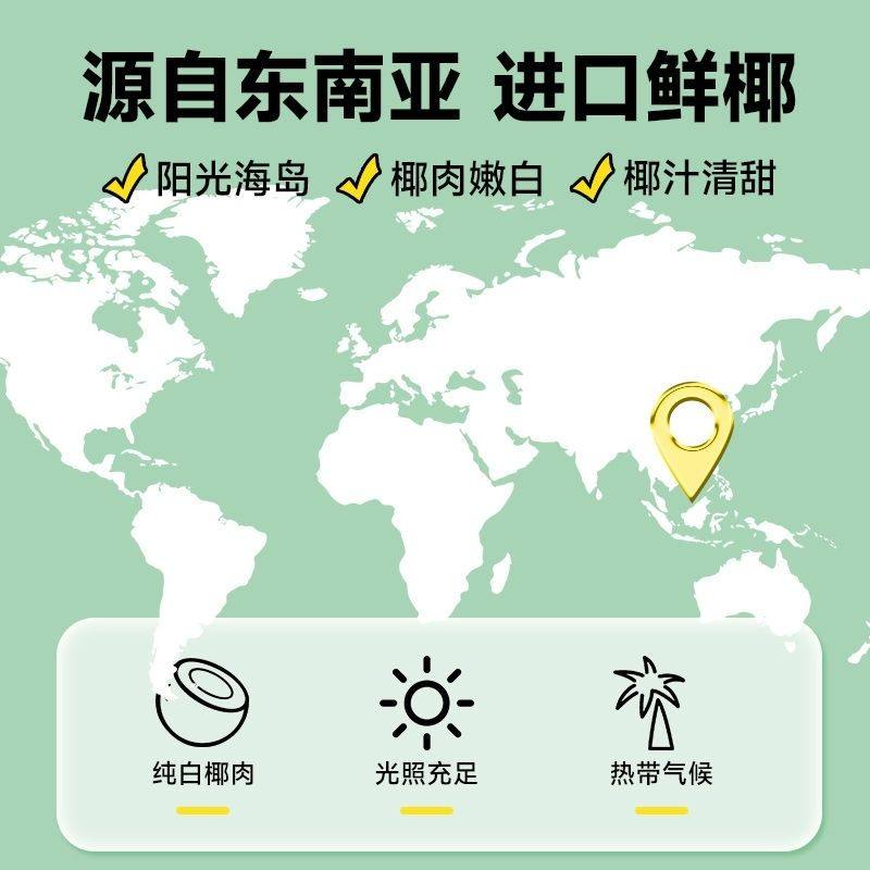 轻上0糖生椰椰子汁胶原蛋白肽果味饮料早餐植物蛋白饮料包邮360ml,淘宝优惠券,粉丝福利购,淘宝优惠卷