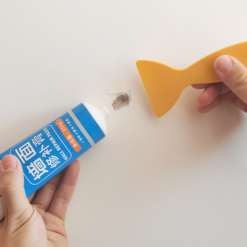 补墙膏防水防潮防霉墙面修补膏白色翻新腻子粉乳胶漆修复神器家用 - 图0