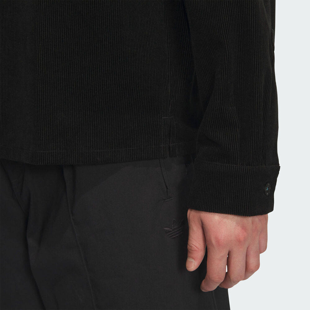 Adidas阿迪达斯三叶草男装SHMOO CORD SHIR长袖POLO衫KF9603,淘宝优惠券,粉丝福利购,淘宝优惠卷