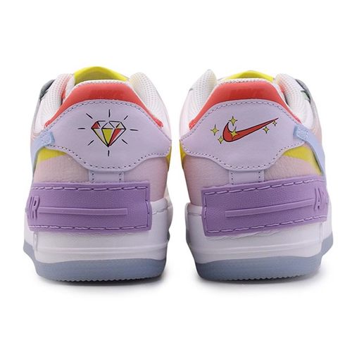 Nike耐克女鞋2024春季新款AF1空军一号低帮运动休闲板鞋CW2630-图1