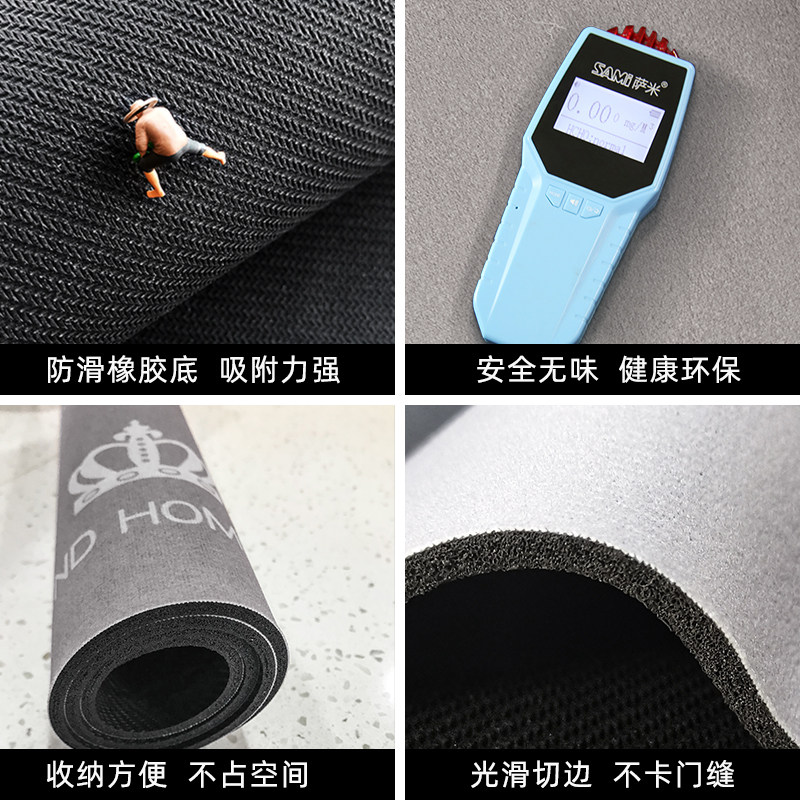 防滑硅藻泥吸水卫生间防摔垫子地垫 银锦地垫