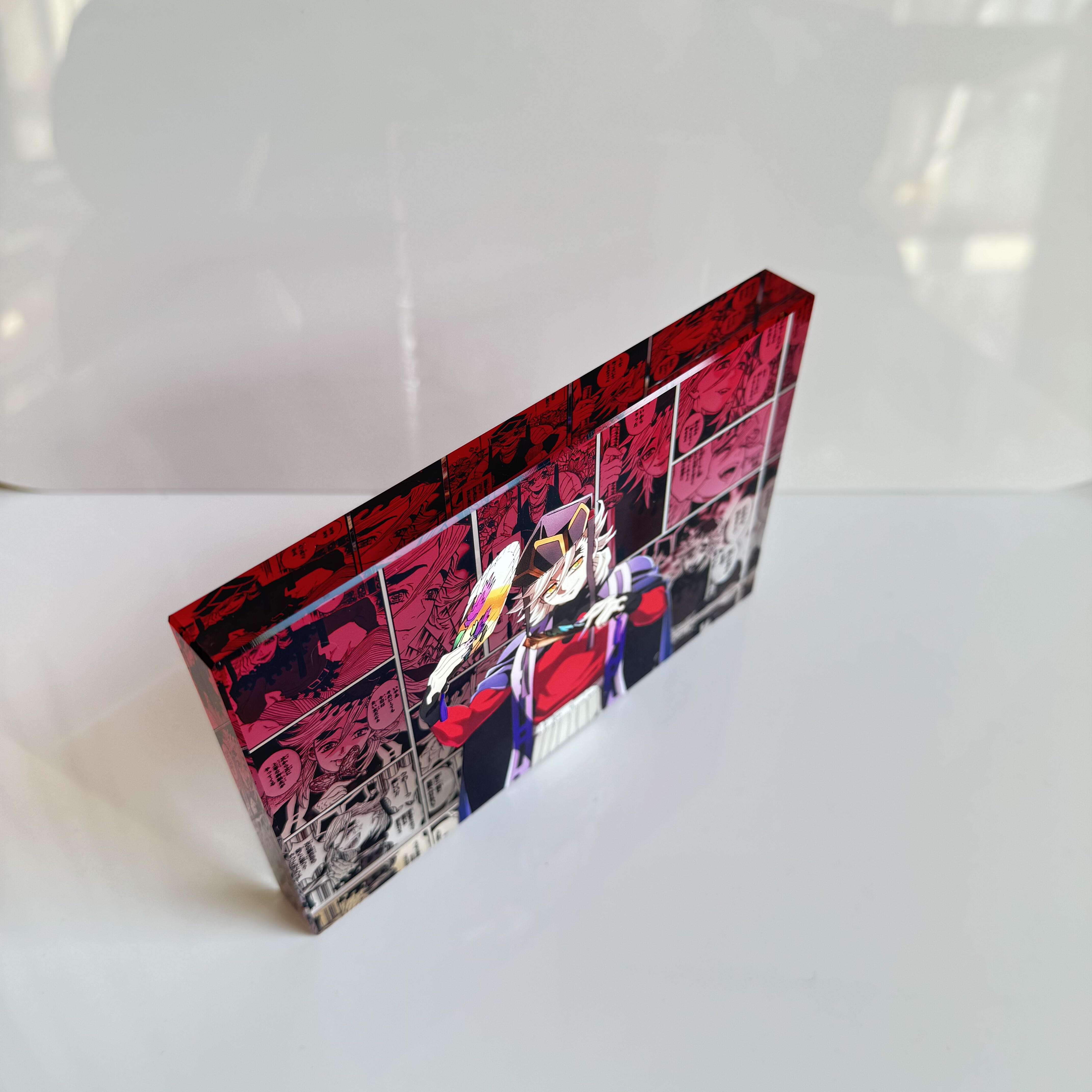 童磨周边上弦二鬼灭之刃二次元立牌卡通桌面摆件二创动漫亚克力砖,淘宝优惠券,粉丝福利购,淘宝优惠卷