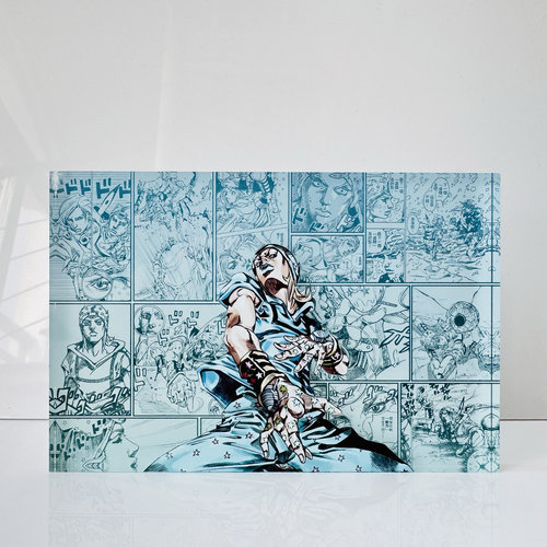 JOJO的奇妙冒险飙马野郎周边乔尼动漫谷子二次元立牌亚克力砖摆件 - 图0