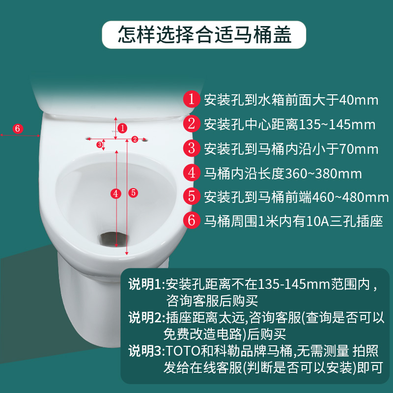 TOTO卫洗丽TCF4901CS/TCF4911智能盖坐便器温水冲洗坐便盖(03-A)-图3