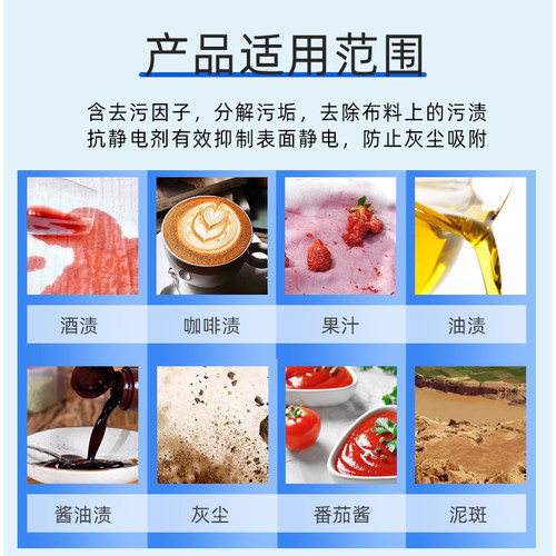 衣物清洗剂棉衣大衣免水洗专洗衣服顽固污渍喷雾强力深层去渍去污 - 图2