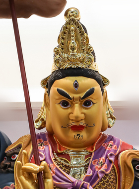 密宗财宝天王树脂供奉佛像