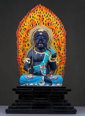 八大守护神菩萨佛像摆件