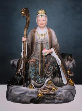 黑老太神像铁刹山黑姥姥