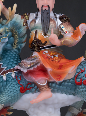 石材中式客厅纯手工普化天尊神像