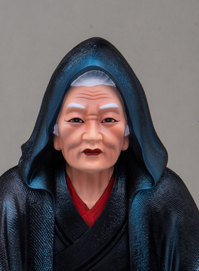 树脂铜彩孟婆神像摆件