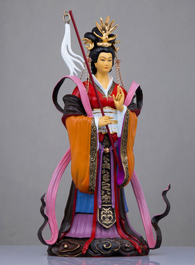 全铜祝福家用泰山娘娘神像