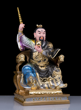 树脂九天应元雷声普化天尊神像