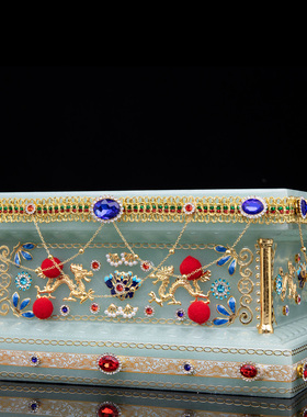 仿汉白玉底座关公财神增高底座