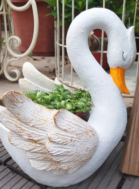 养花欧式庭院花园阳台素雅清高贵