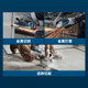 Bosch brushless lithium battery portable angle grinder for cutting and grinding