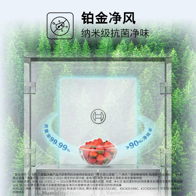 Bosch cross door refrigerator