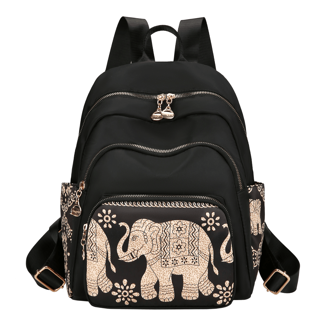 中老年人女士妈妈轻便印花大容量双肩包多层老人旅游旅行背包防水,淘宝优惠券,粉丝福利购,淘宝优惠卷