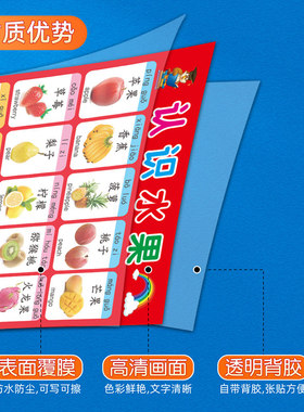 儿童早教认识水果蔬菜动