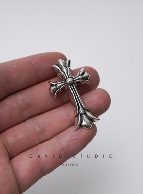 davidstudio925纯银复古风吊坠