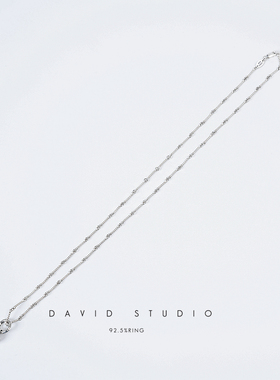 davidstudio925纯银情侣吊坠