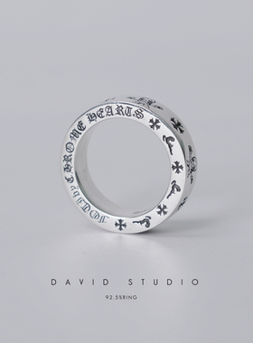 davidstudio925纯银情侣戒指