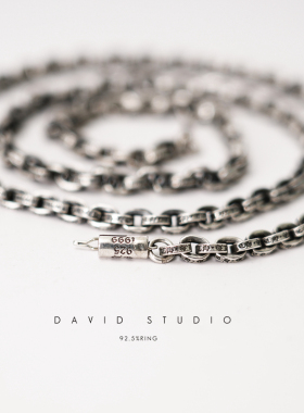 全手工制925纯银复古风哥特朋克