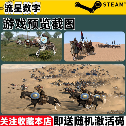 Steam正版 国区Key骑马与砍杀2霸主2Mount  Blade2骑砍2激活码CDK - 图3