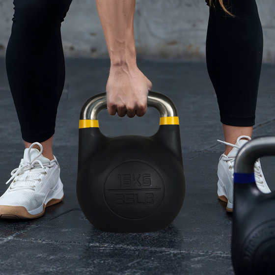 Competition kettlebell fitness dumbbell home barbell kettlebell kettlebell men's and women's strength competitive lifting kettle