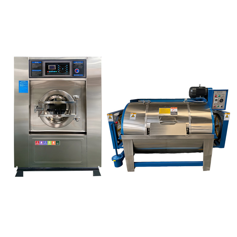 半自动卧式商用工业洗衣机不锈钢水洗机滤布清洗机宾馆洗衣房用,淘宝优惠券,粉丝福利购,淘宝优惠卷