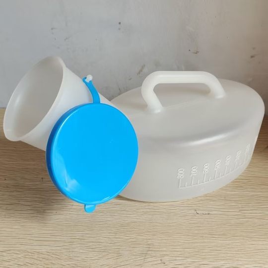 尿壶夜壶加大口老人男用尿壶带盖夜壶成人小便壶男士卧床接尿器