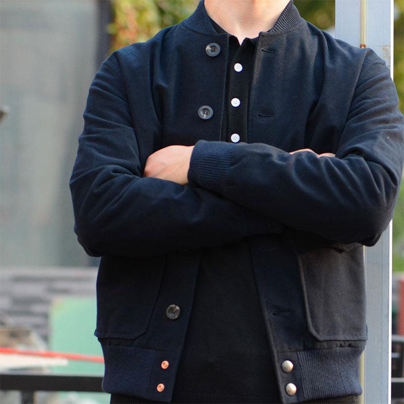 Private White VC Moleskin Bomber轰炸机外套棒球夹克风衣G14778 - 图0