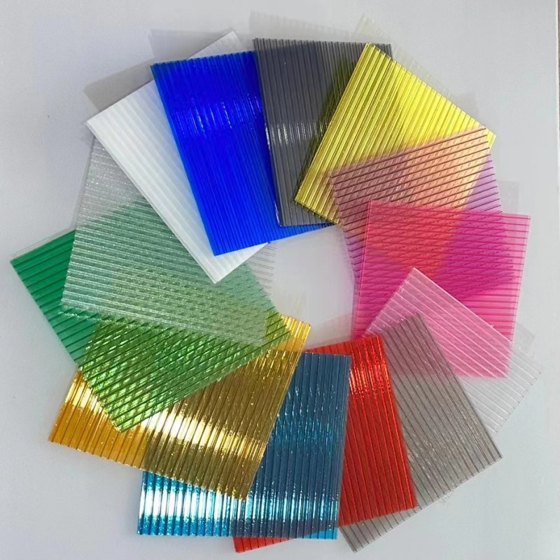 pc阳光板透明双层零切车雨棚遮阳室内隔断装饰彩色空心阳光板定制,淘宝优惠券,粉丝福利购,淘宝优惠卷