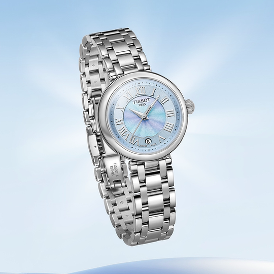 Tissot Little Beauty Gong Jun's same model Ji Feng blue mother-of-pearl dial women's watch