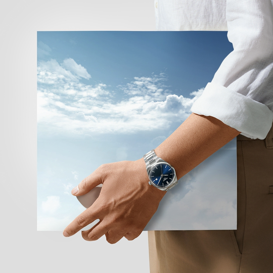 Tissot PR100 series quartz steel band watch men's watch