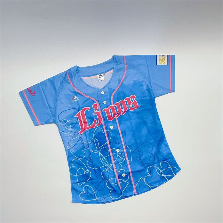 日职棒球队球迷服情侣嘻哈休闲时尚潮流短袖运动开衫T恤