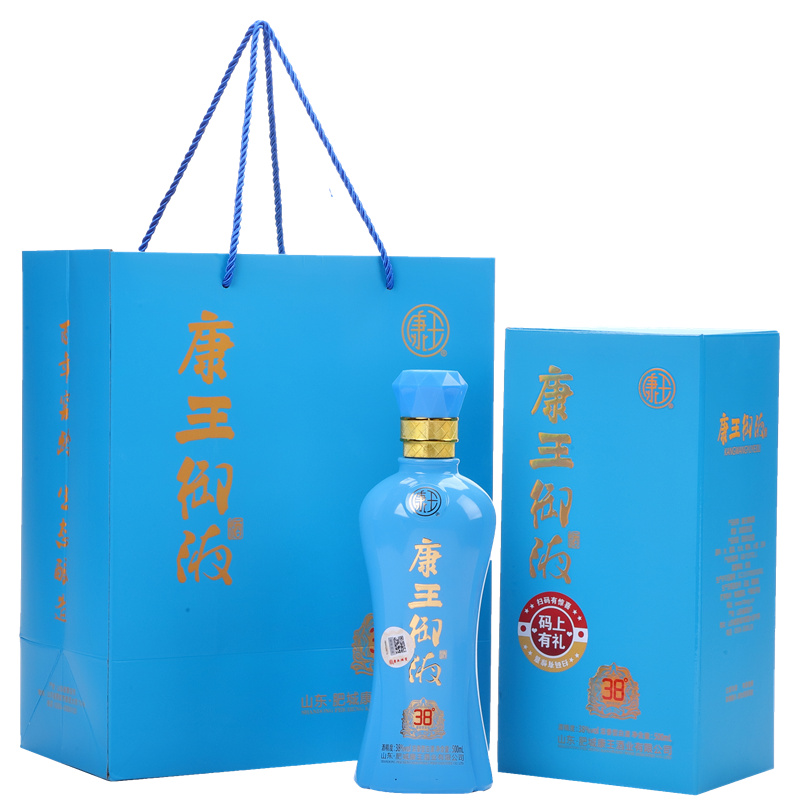 康王御液白酒肥城美酒纯粮酿造38%浓香型白酒500mlX1【新品上市】 - 图2