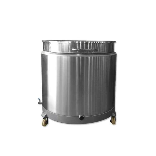 201/304不锈钢夹套缸电加热不锈钢双层拉缸冷却水循环搅拌桶 - 图2