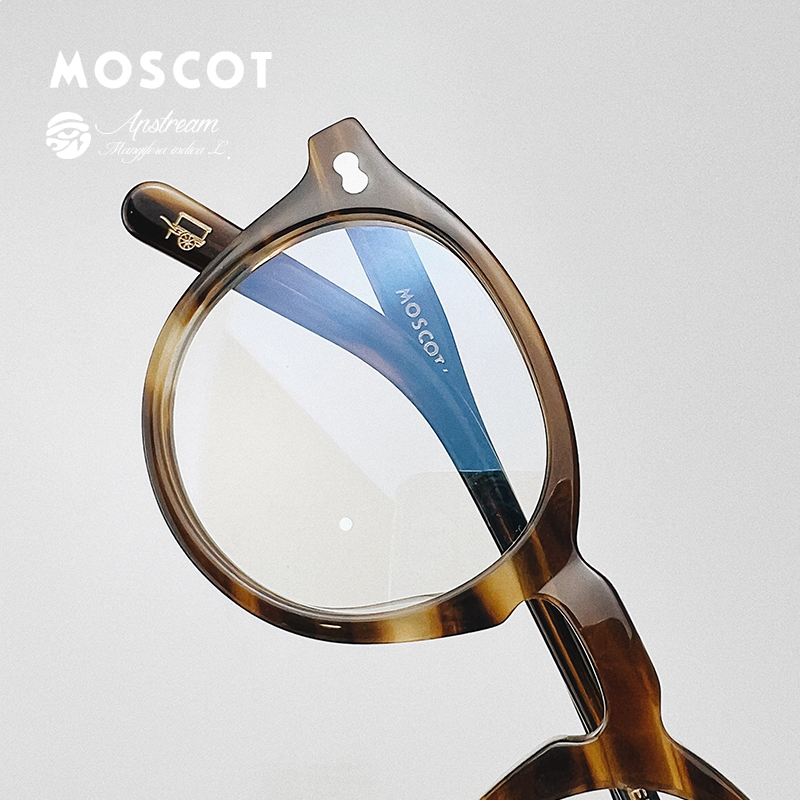 MOSCOT originals miltzen玛士高港风镜架复古潮牌圆框板材眼镜框-图0