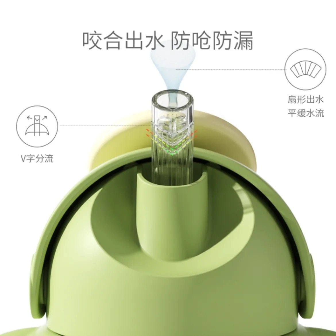 淘气宝贝豆豆熊学饮杯PPSU吸管杯带刻度婴儿水杯喝水喝奶儿童奶瓶,淘宝优惠券,粉丝福利购,淘宝优惠卷