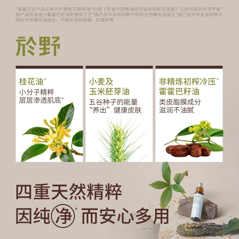 於野桂花精油棒 植物留香薰非淡香水香膏男女士身体乳护手精华油,淘宝优惠券,粉丝福利购,淘宝优惠卷