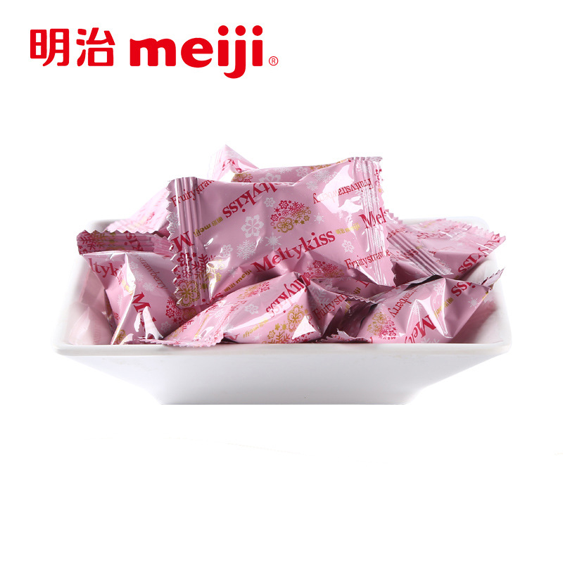 正品日本MeiJi明治雪吻巧克力系列62g~71g纯可可更纯正中文版零食 - 图1