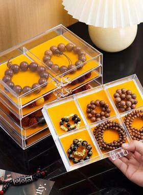 古风文玩手串收纳盒多层展示盒