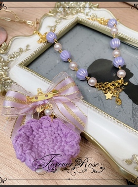 永恒蔷薇 原创手作 蓝莓歌剧院搭配小物 Lolita