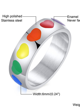 戒指钛钢罗马数字生日礼物首饰品